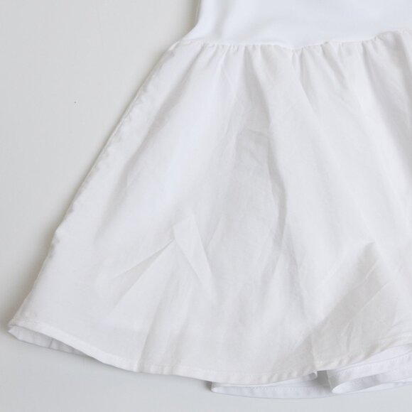 Aritzia Babaton Segment Poplin Dress Contour Cotton Micro White - Picture 8 of 13